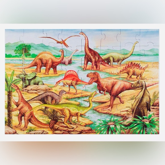 Melissa & Doug Dinosaurs 48 Piece Floor Puzzle - Picture 4 of 4